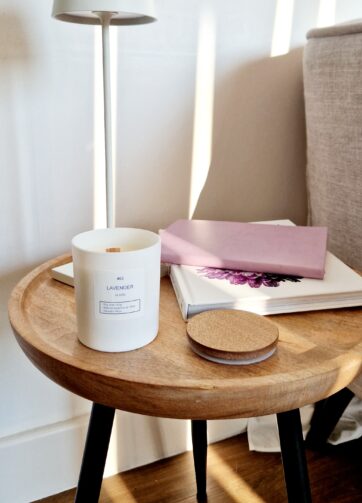 lavender luxury candle